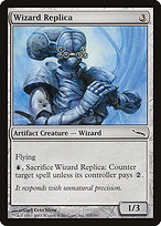 Magic the Gathering Card - Wizard Replica - MTG Circle