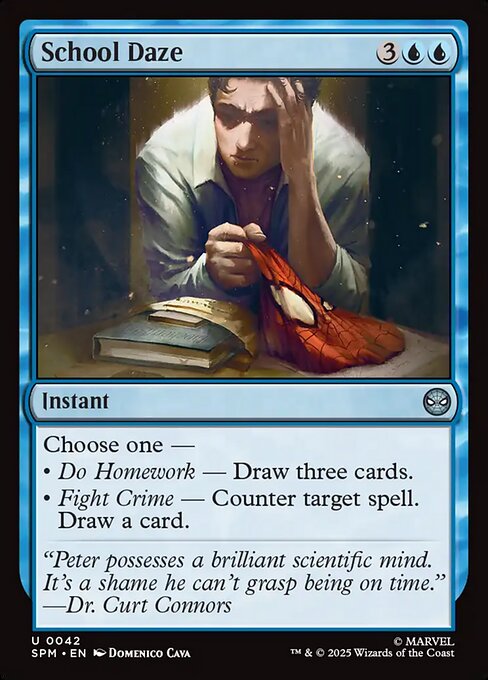 Magic the Gathering Card - School Daze - MTG Circle