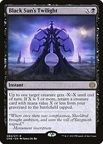 Magic the Gathering Card - Black Sun's Twilight - MTG Circle