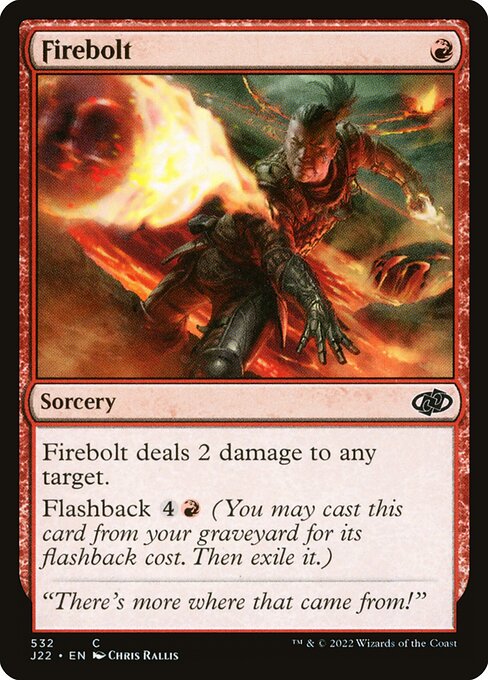 Magic the Gathering Card - Firebolt - MTG Circle