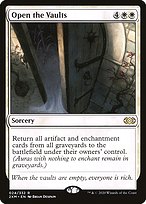 Magic the Gathering Card - Open the Vaults - MTG Circle