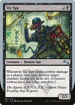 Magic the Gathering Card - Sly Spy - MTG Circle