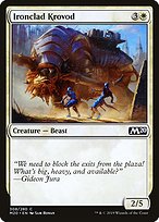 Magic the Gathering Card - Ironclad Krovod - MTG Circle