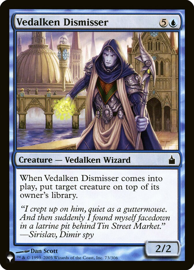 Magic the Gathering Card - Vedalken Dismisser - MTG Circle