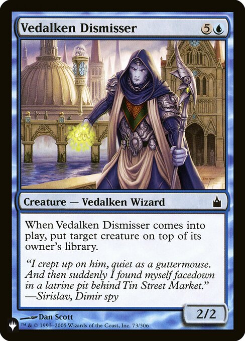 Magic the Gathering Card - Vedalken Dismisser - MTG Circle