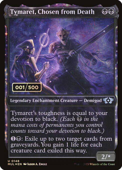 Magic the Gathering Card - Tymaret, Chosen from Death - MTG Circle