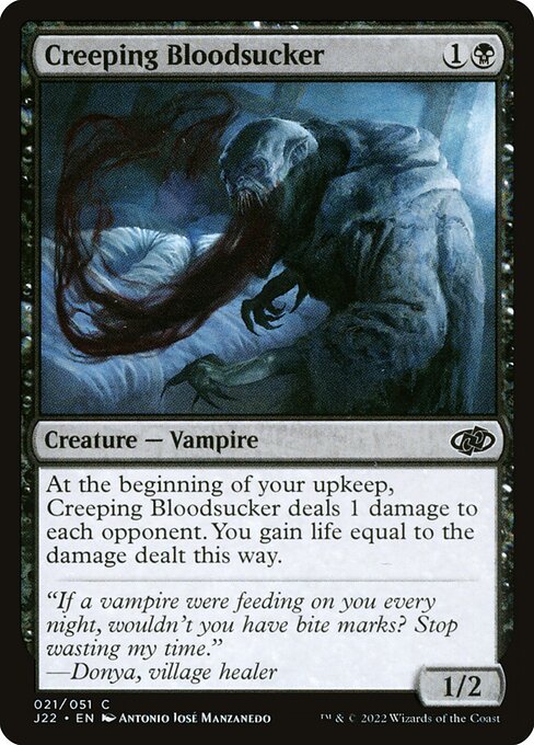 Magic the Gathering Card - Creeping Bloodsucker - MTG Circle