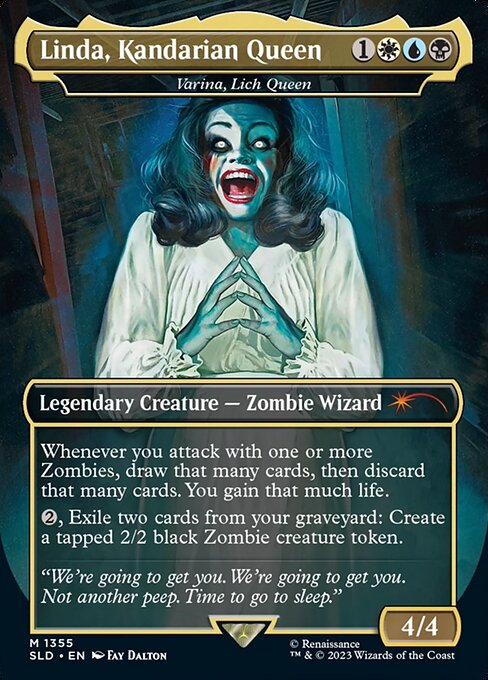 Magic the Gathering Card - Varina, Lich Queen - MTG Circle