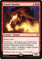 Magic the Gathering Card - Tyrant's Familiar - MTG Circle