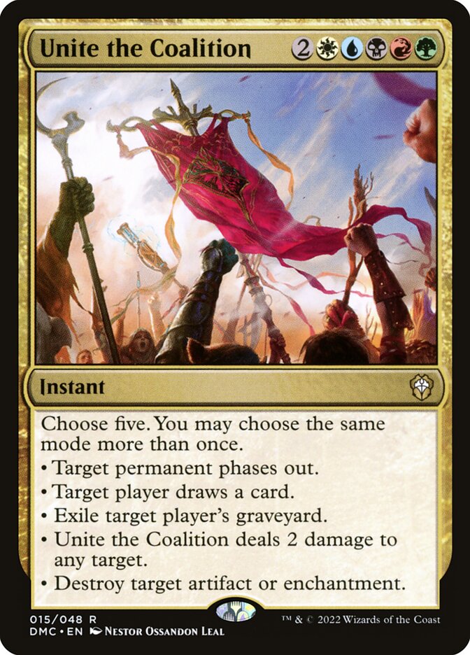 Magic the Gathering Card - Unite the Coalition - MTG Circle