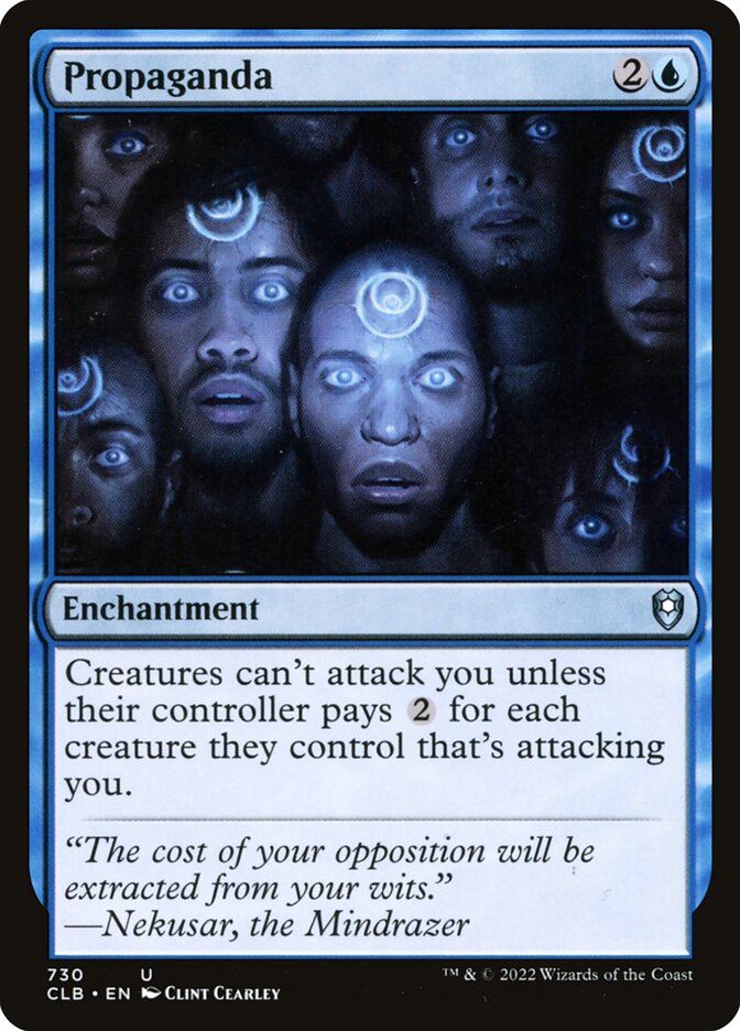Magic the Gathering Card - Propaganda - MTG Circle