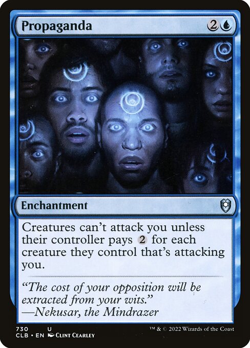 Magic the Gathering Card - Propaganda - MTG Circle