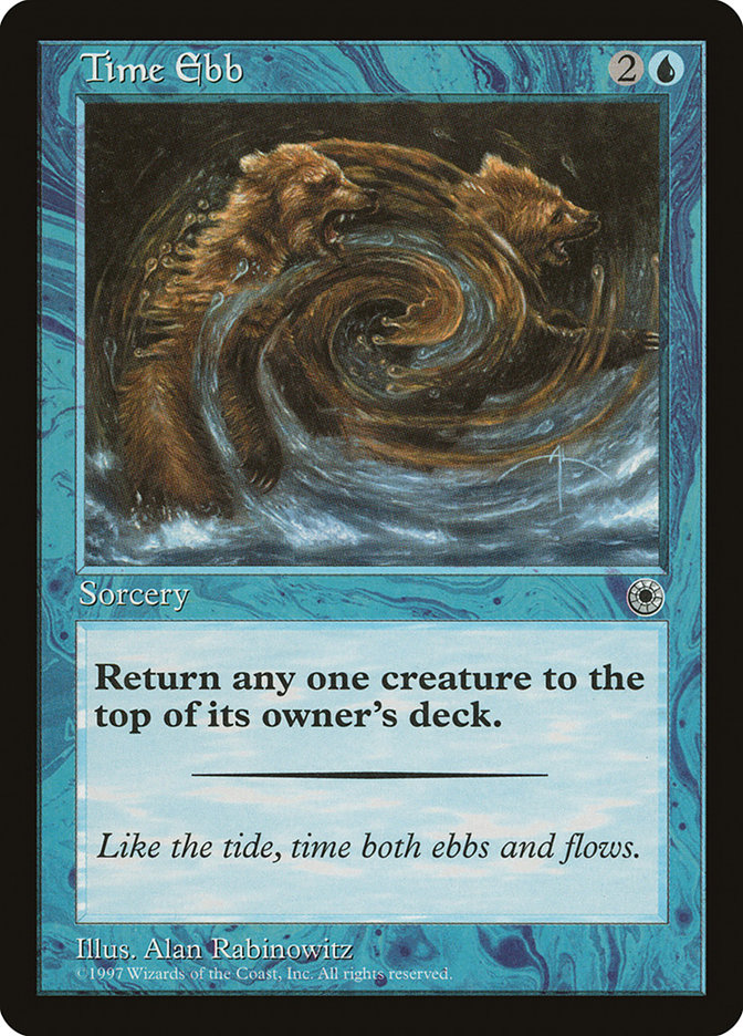 Magic the Gathering Card - Time Ebb - MTG Circle