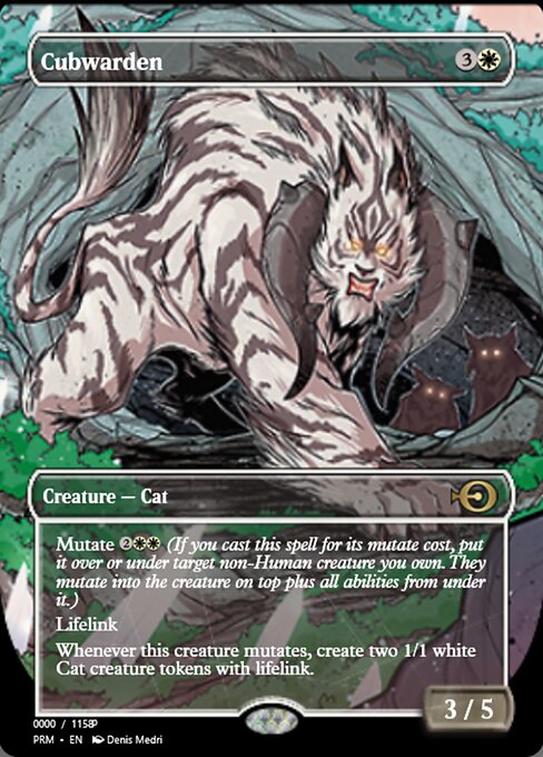 Magic the Gathering Card - Cubwarden - MTG Circle