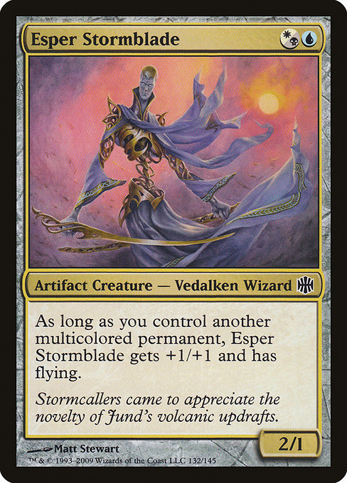 Magic the Gathering Card - Esper Stormblade - MTG Circle