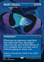 Magic the Gathering Card - Mind's Dilation - MTG Circle