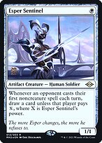 Magic the Gathering Card - Esper Sentinel - MTG Circle