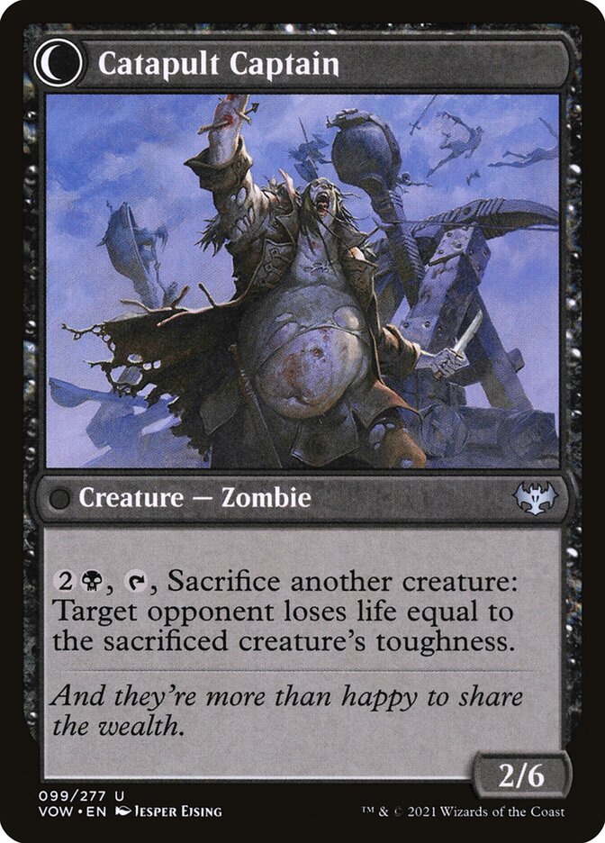 Magic the Gathering Card - Catapult Captain - MTG Circle