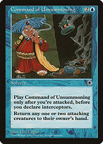 Magic the Gathering Card - Command of Unsummoning - MTG Circle