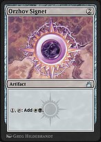 Magic the Gathering Card - Orzhov Signet - MTG Circle