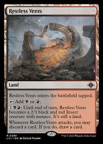 Magic the Gathering Card - Restless Vents - MTG Circle