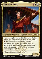 Magic the Gathering Card - Fire Lord Zuko - MTG Circle