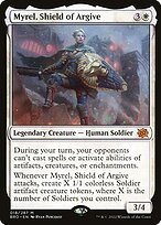 Magic the Gathering Card - Myrel, Shield of Argive - MTG Circle