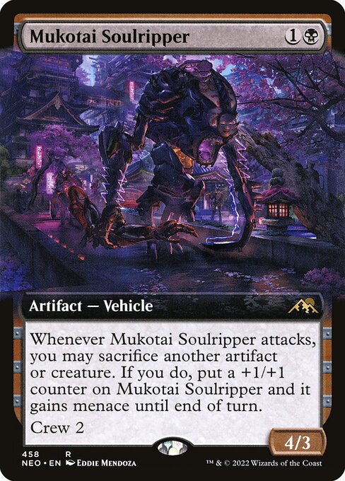 Magic the Gathering Card - Mukotai Soulripper - MTG Circle