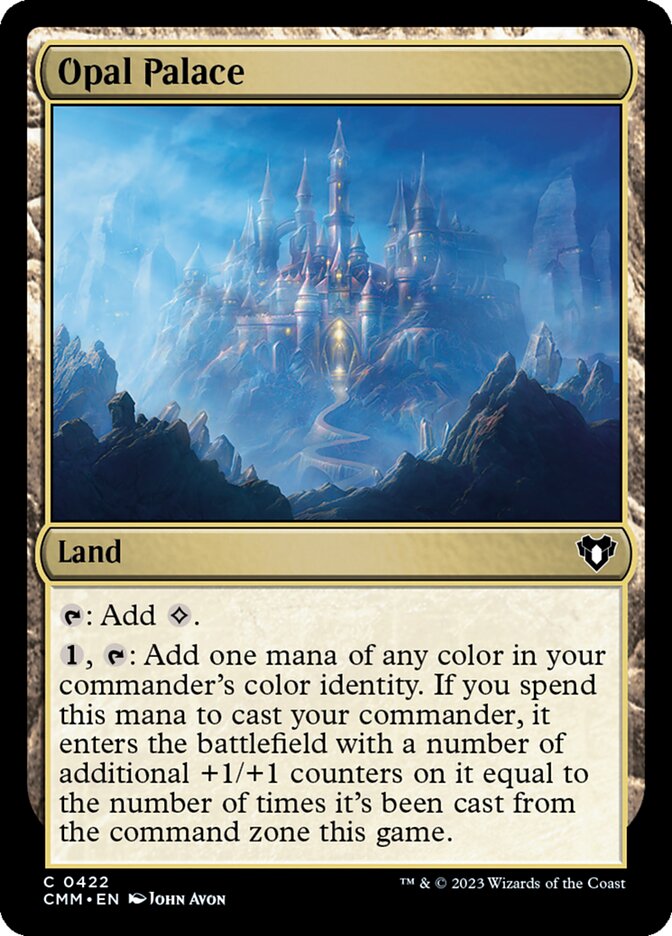 Magic the Gathering Card - Opal Palace - MTG Circle