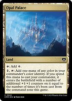 Magic the Gathering Card - Opal Palace - MTG Circle