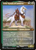 Magic the Gathering Card - Sidar Kondo of Jamuraa - MTG Circle