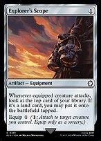 Magic the Gathering Card - Explorer's Scope - MTG Circle