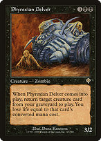 Magic the Gathering Card - Phyrexian Delver - MTG Circle