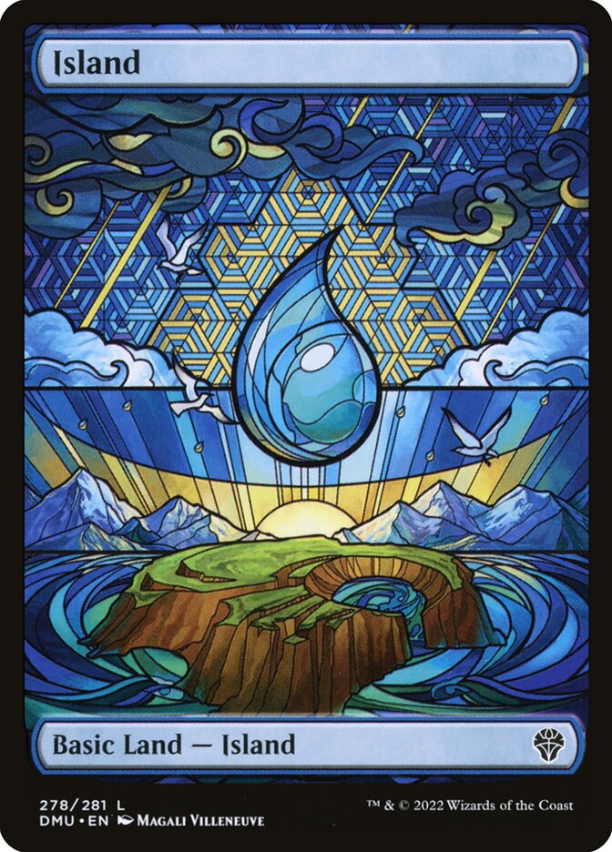 Magic the Gathering Card - Island - MTG Circle
