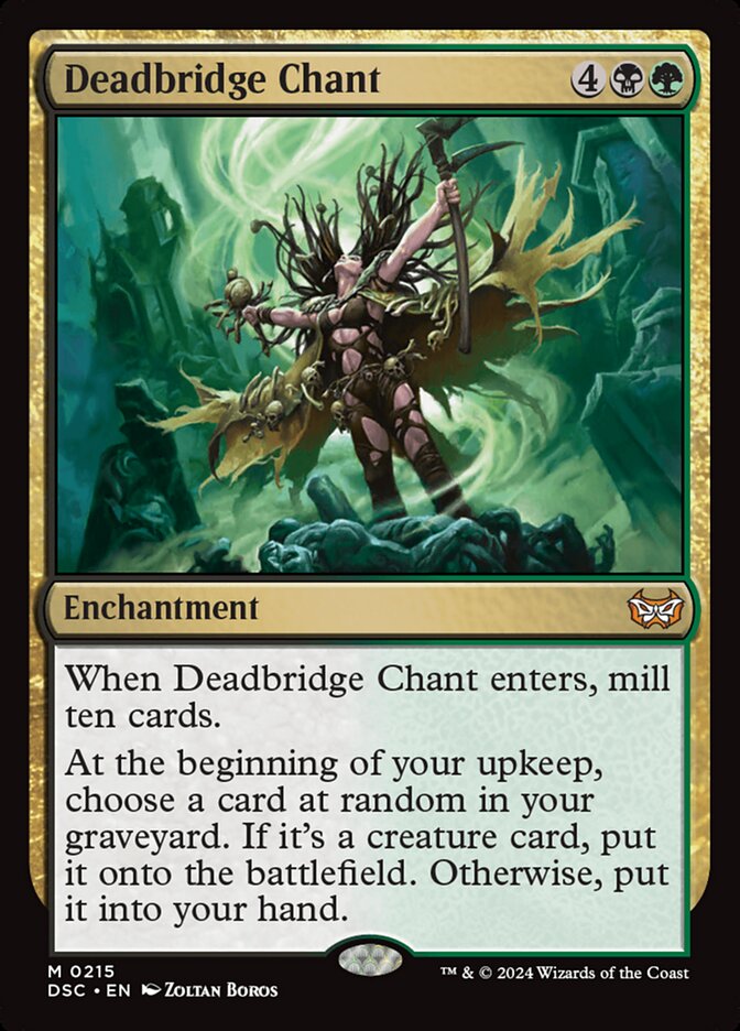 Magic the Gathering Card - Deadbridge Chant - MTG Circle