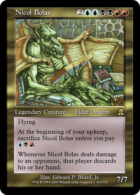 Magic the Gathering Card - Nicol Bolas - MTG Circle