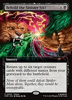 Magic the Gathering Card - Behold the Sinister Six! - MTG Circle