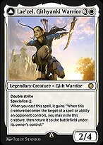 Magic the Gathering Card - Lae'zel, Githyanki Warrior - MTG Circle