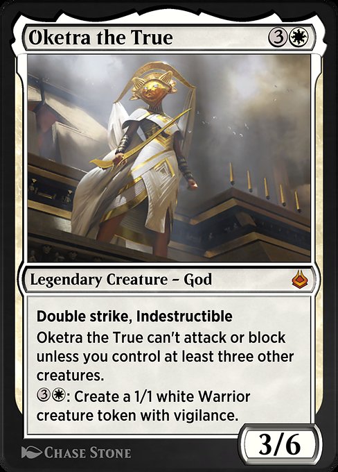 Magic the Gathering Card - Oketra the True - MTG Circle