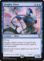 Magic the Gathering Card - Haughty Djinn - MTG Circle