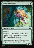 Magic the Gathering Card - Icecave Crasher - MTG Circle