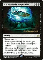 Magic the Gathering Card - Mastermind's Acquisition - MTG Circle