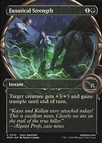 Magic the Gathering Card - Fanatical Strength - MTG Circle