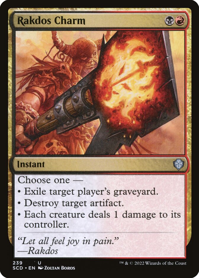 Magic the Gathering Card - Rakdos Charm - MTG Circle