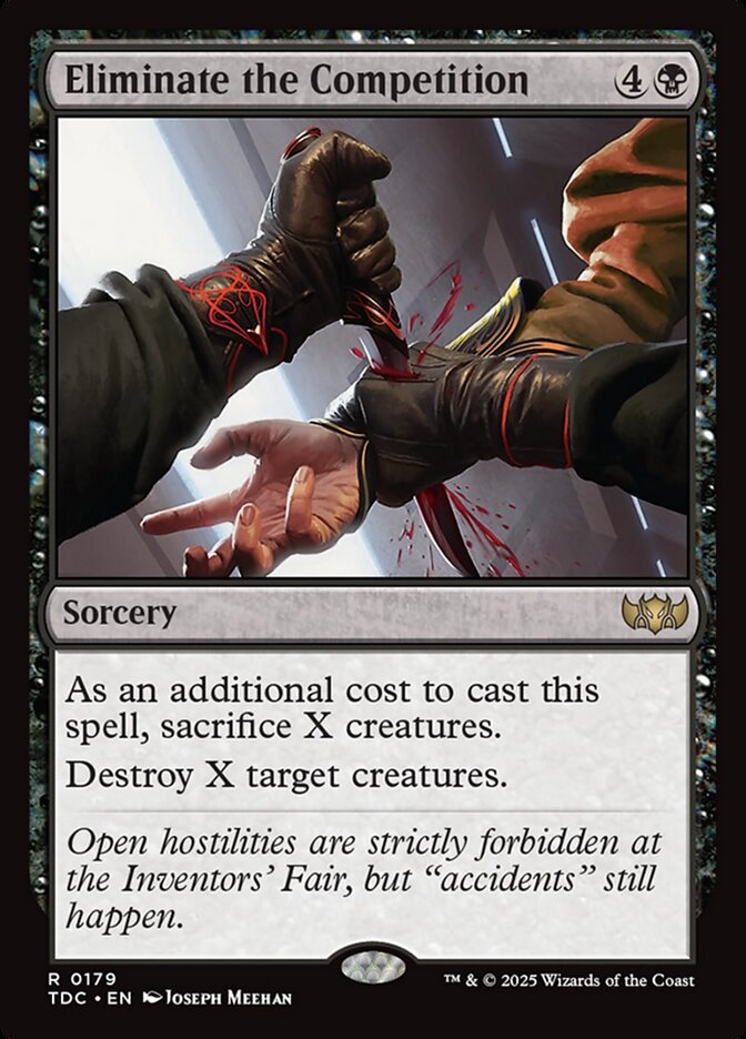 Magic the Gathering Card - Eliminate the Competition - MTG Circle