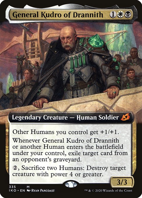 Magic the Gathering Card - General Kudro of Drannith - MTG Circle