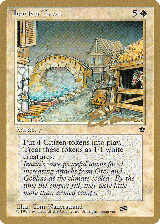 Magic the Gathering Card - Icatian Town - MTG Circle