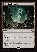 Magic the Gathering Card - Grim Backwoods - MTG Circle
