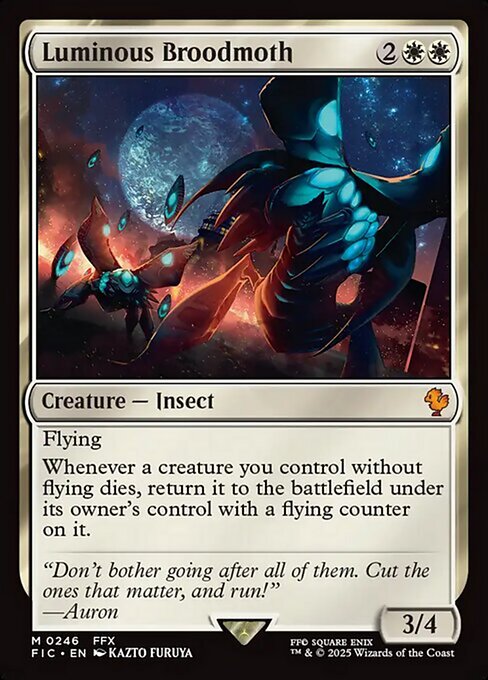 Magic the Gathering Card - Luminous Broodmoth - MTG Circle