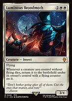 Magic the Gathering Card - Luminous Broodmoth - MTG Circle